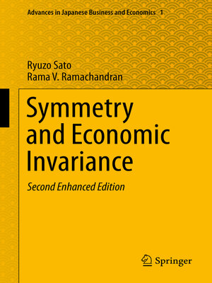 cover image of Symmetry and Economic Invariance
